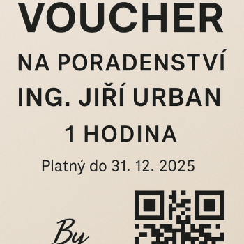 Voucher na poradenství s Ing. Jiřím Urbanem – 1 hodina