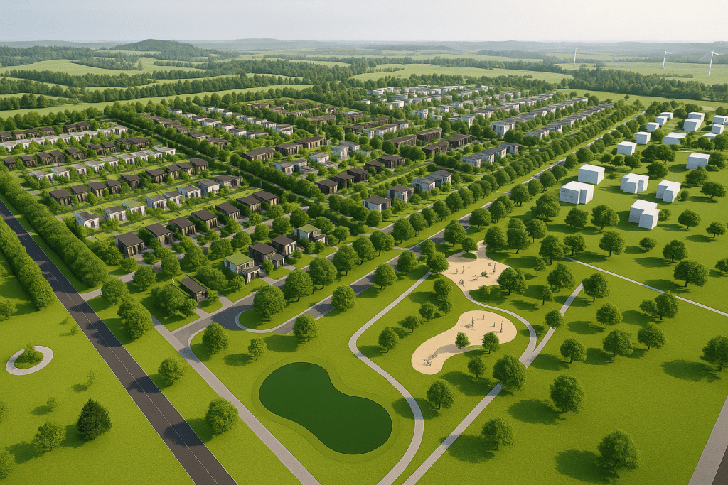 Stromovka: Opava staví novou čtvrť, kde město roste do krajiny